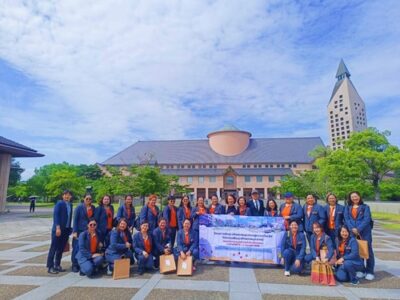 มหาวิทยาลัยนเรศวร พาคณะบุคลากร ท่องเที่ยวและศึกษาดูงาน โอซาก้า เกียวโต ประเทศญี่ปุ่น จำนวน 22 ท่าน