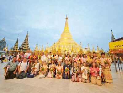 บริษัท กรุงเทพประกันชีวิต จำกัด ท่องเที่ยวไหว้พระ ประเทศพม่า 2วัน1คืน วันที่ 24-25 กุมภาพันธ์ 2569 จำนวน 32 ท่าน